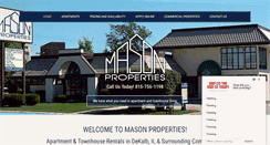 Desktop Screenshot of masonproperties.com